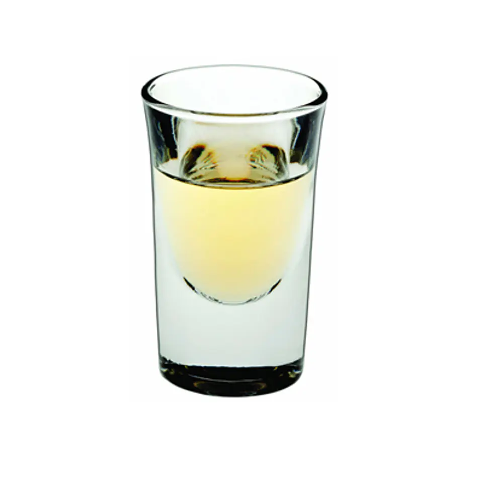 PACK 100 UNIDADES VASO VIDRIO SHOT 25CC PASABAHCE 1