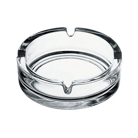 PACK 100 UNIDADES CENICERO VIDRIO REDONDO BISTRO 10.7CM PASABAHCE