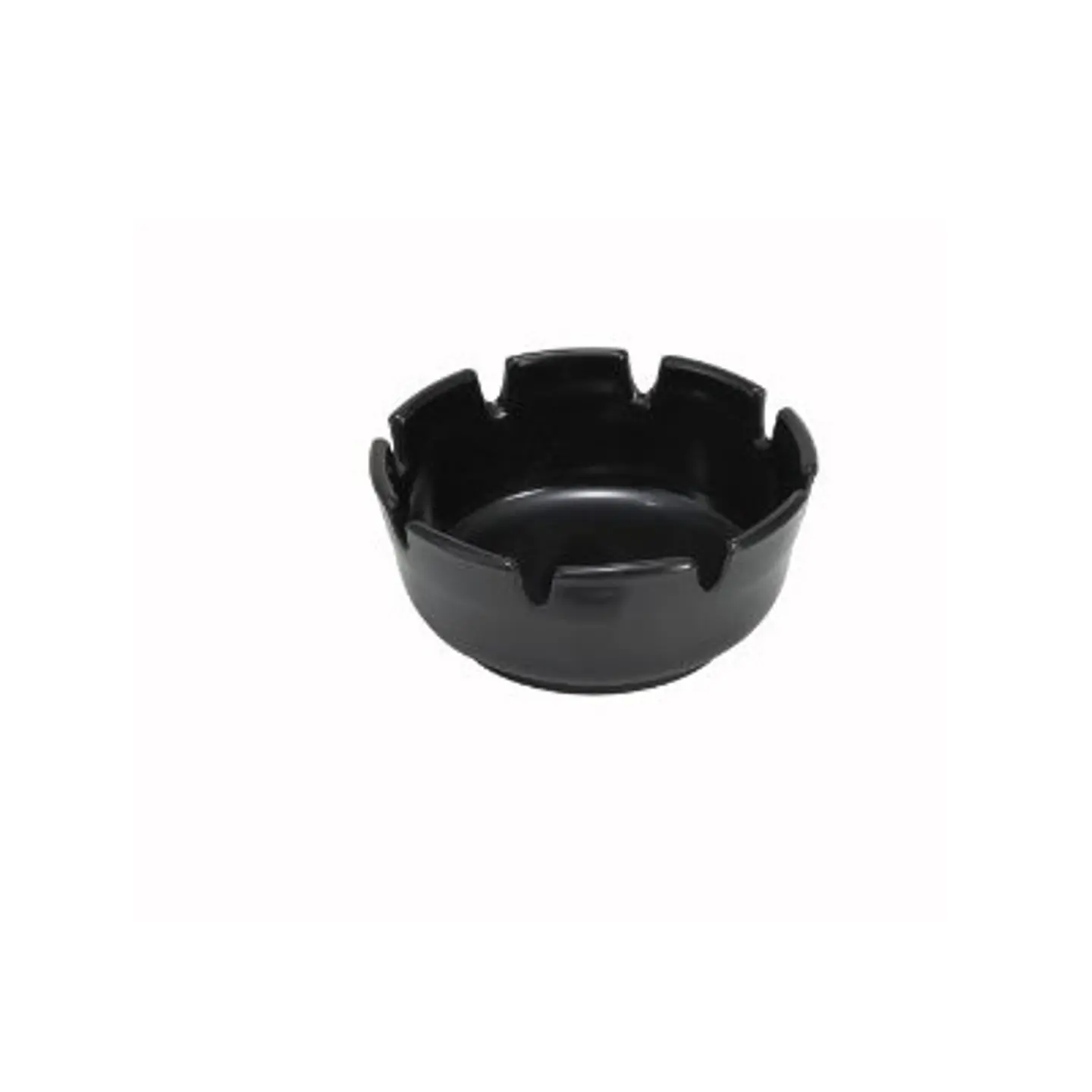 PACK 100 UNIDADES CENICERO DE MELAMINA 10 CM NEGRO WINCO 1