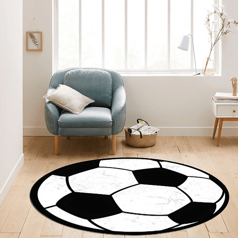 Alfombra Vinílica / Pelota Futbol 140x140