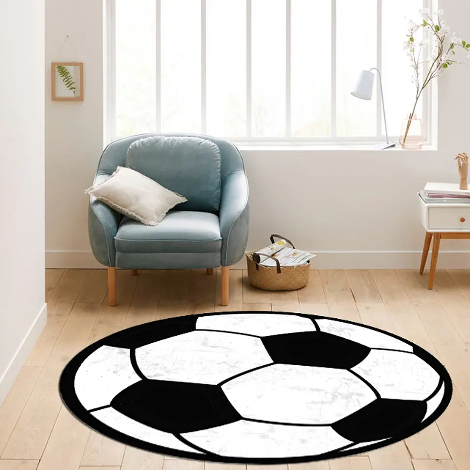 Alfombra Vinílica / Pelota Futbol 140x140 1