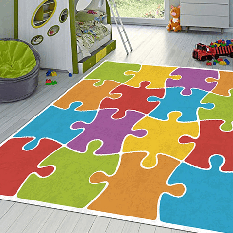Alfombra Vinílica / Color Puzzle