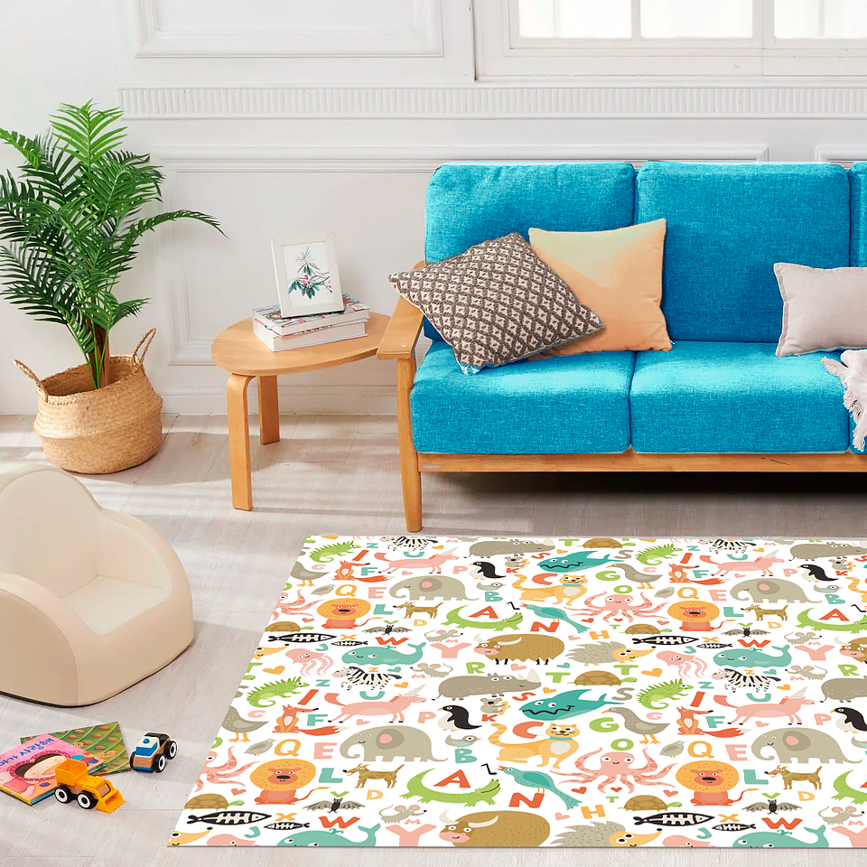 Alfombra Vinílica / Animal Zoo  1