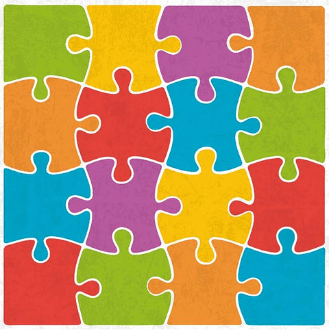 Alfombra Vinílica / Color Puzzle