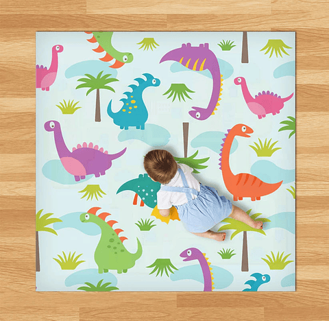 Alfombra Vinílica / Dinosaurios