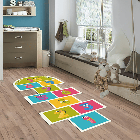 Alfombra Vinílica / Luche Monster