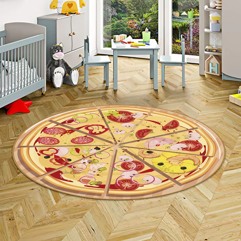 Alfombra Vinílica / Pizza 1