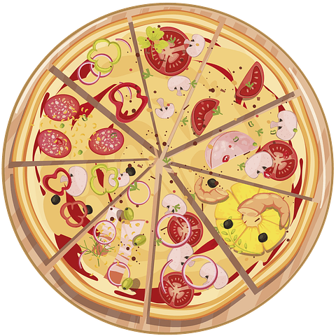 Alfombra Vinílica / Pizza