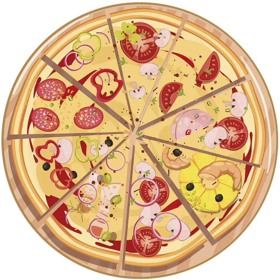 Alfombra Vinílica / Pizza 2