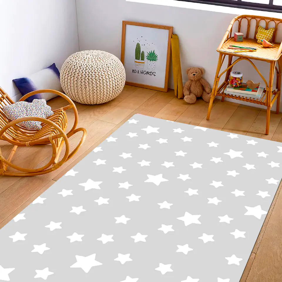 Alfombra Vinílica / Stars Grey 3