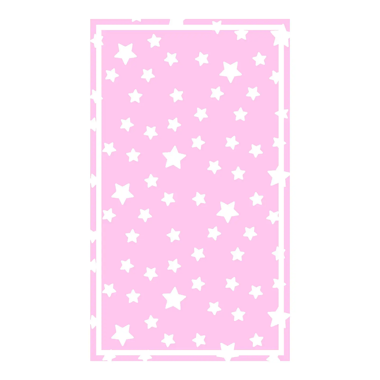 Alfombra Vinílica / Stars Pink 3