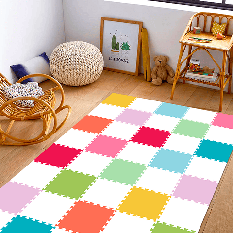 Alfombra Vinílica / Color Puzzle