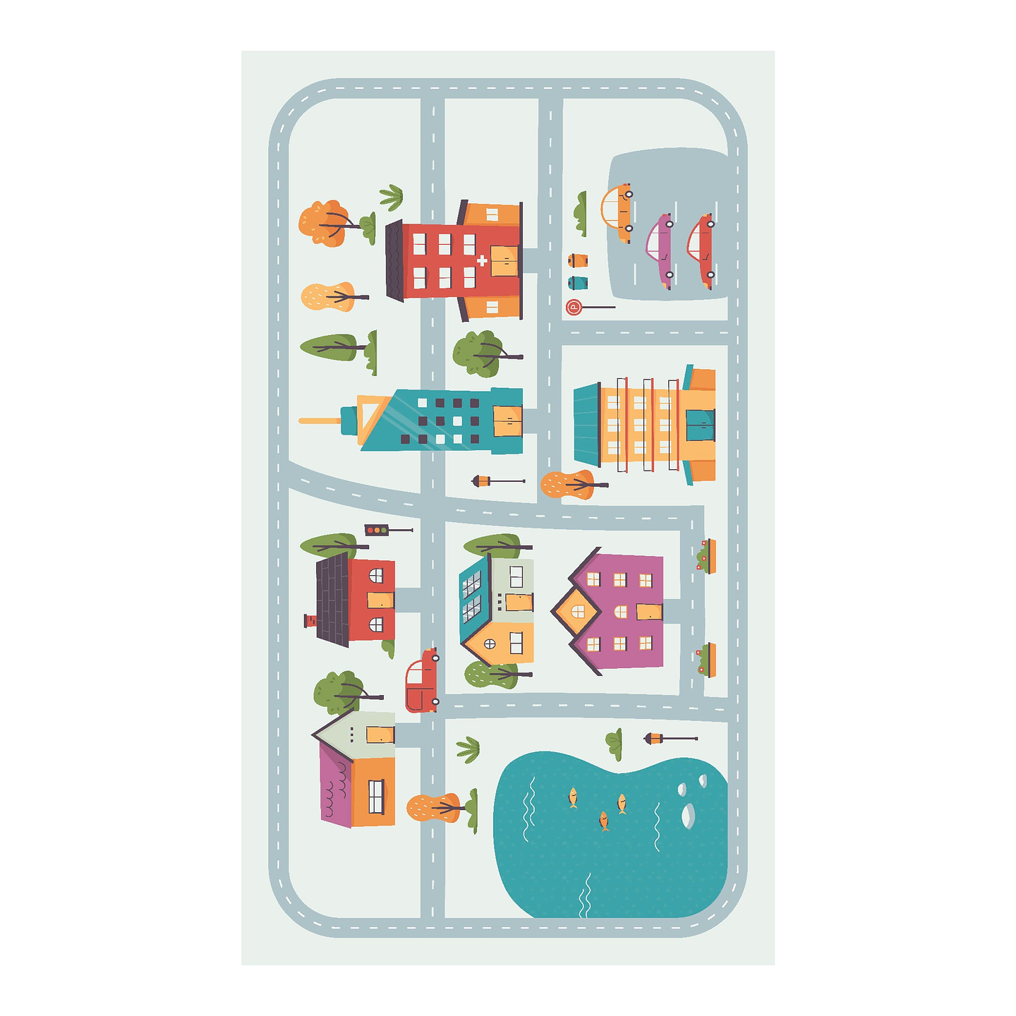 Alfombra Vinílica / City 2