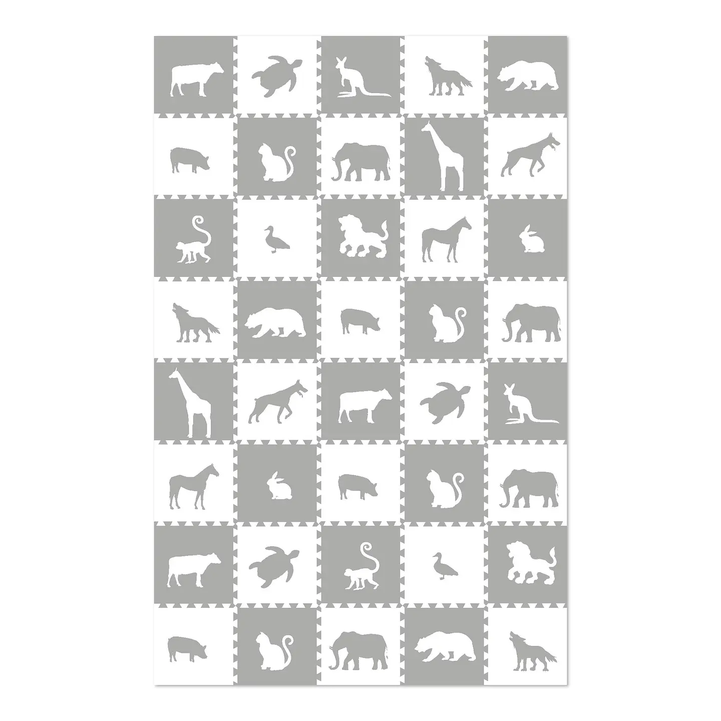 Alfombra Vinílica / Animal Puzzle 2