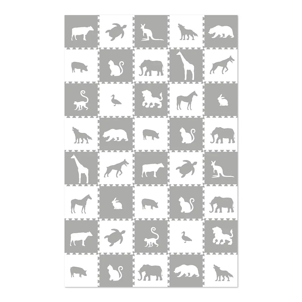 Alfombra Vinílica / Animal Puzzle 2
