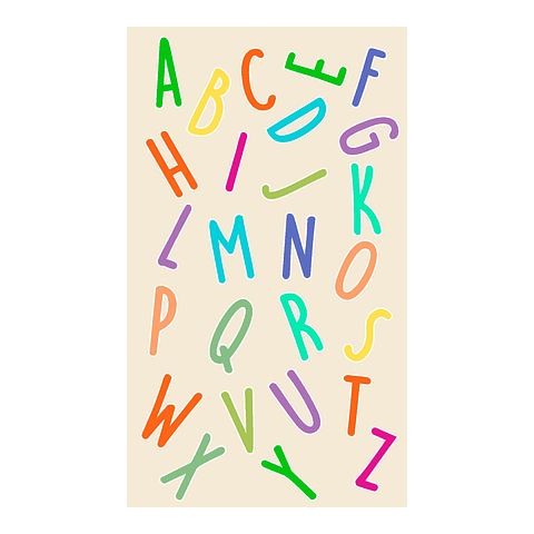 Alfombra Vinílica / ABC