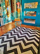 Alfombra Telar / Zig-Zag 037 (OUTLET) - Miniatura 1