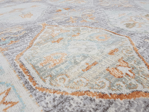 Alfombra Turca Sorento Taupe Grey Mint 709 / (290x230)