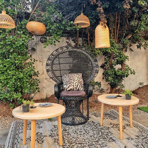 Alfombra de Patio Vintage Grey 210x159cm