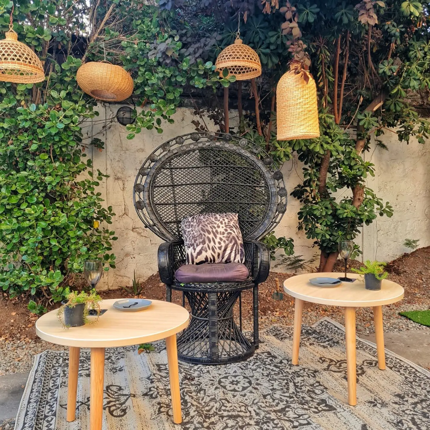 Alfombra de Patio Vintage Grey 210x159cm 2