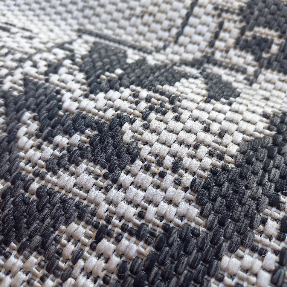 Alfombra de Patio Vintage Grey 210x159cm 4