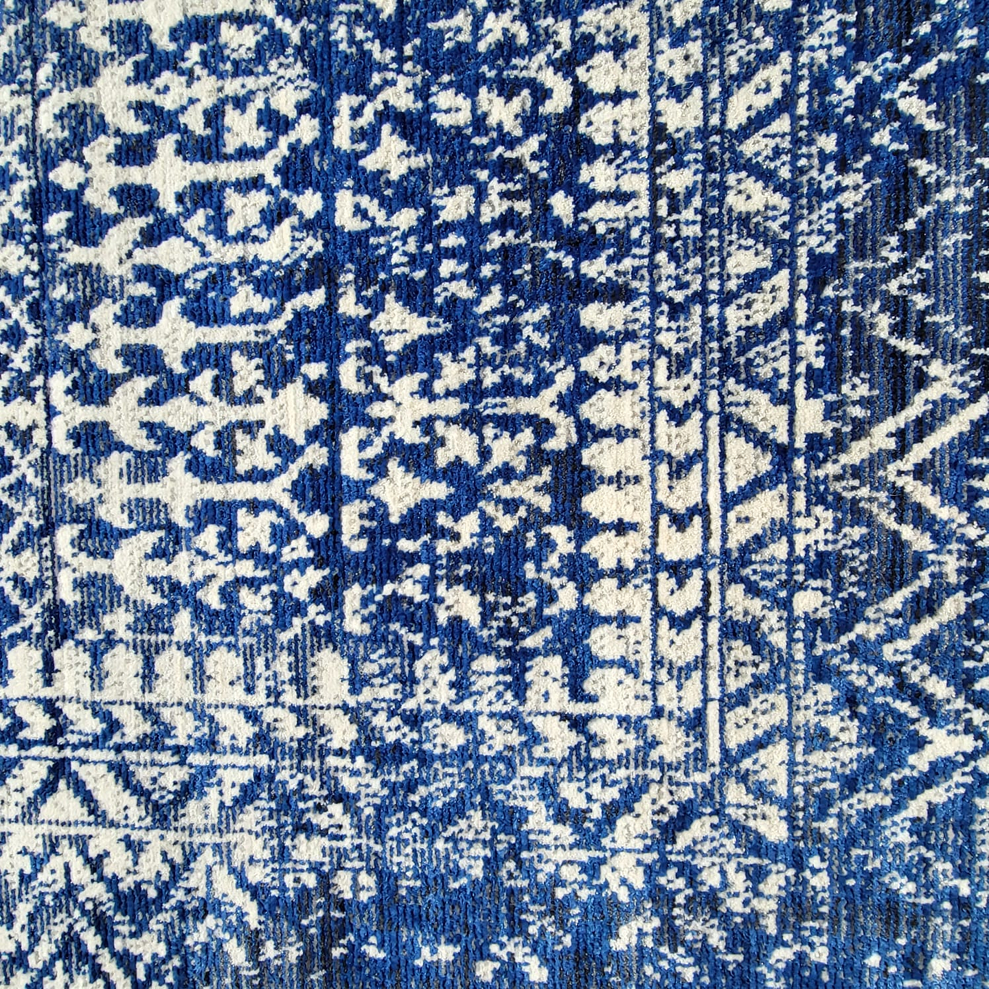 Alfombra Istambul Ethnic Blue II 222x160 2