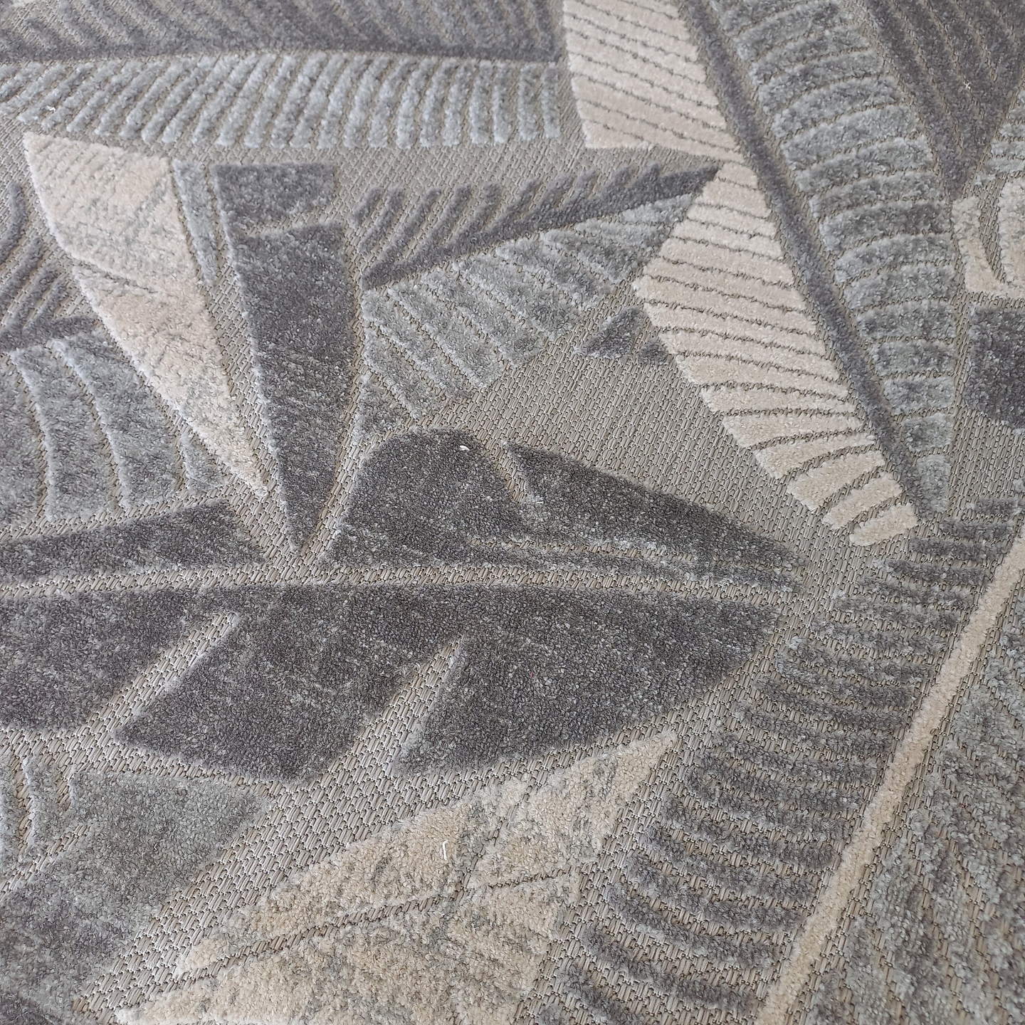 Alfombra de Patio Grey Garden 120x167cm 2