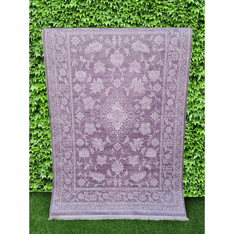 Alfombra Chenille Terciopelo Reina Ana Purple II 180x118cm