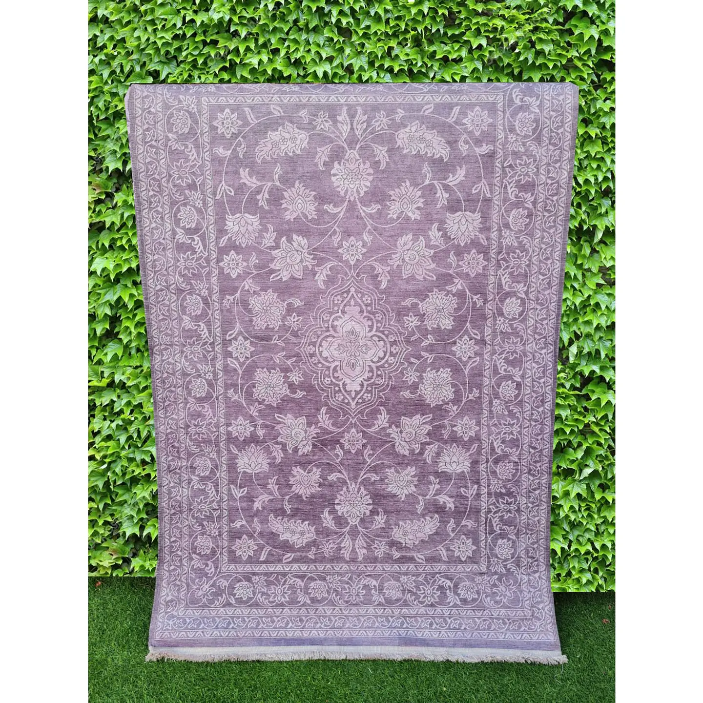 Alfombra Chenille Terciopelo Reina Ana Purple II 180x118cm 1