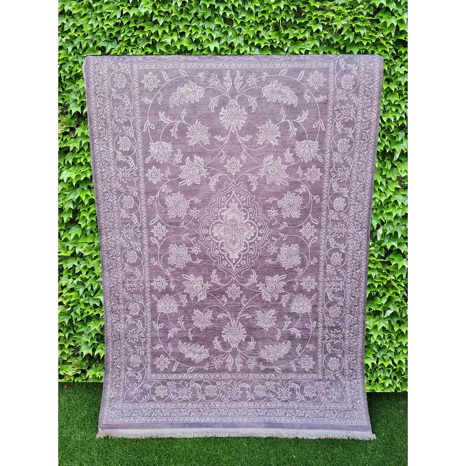 Alfombra Chenille Terciopelo Reina Ana Purple II 180x118cm 1