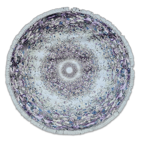 Alfombra Velvet Antideslizante / Lily 160x160