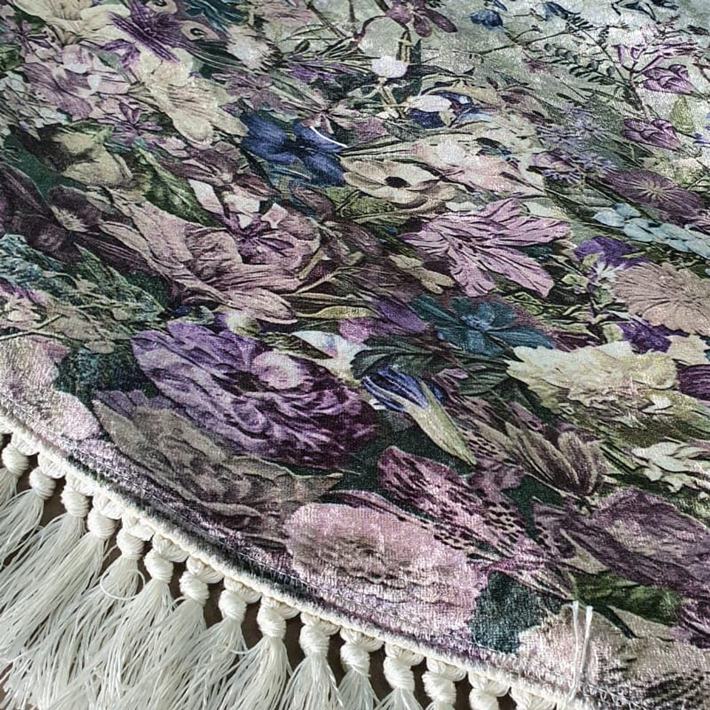 Alfombra Velvet Antideslizante / Lily 160x160 2