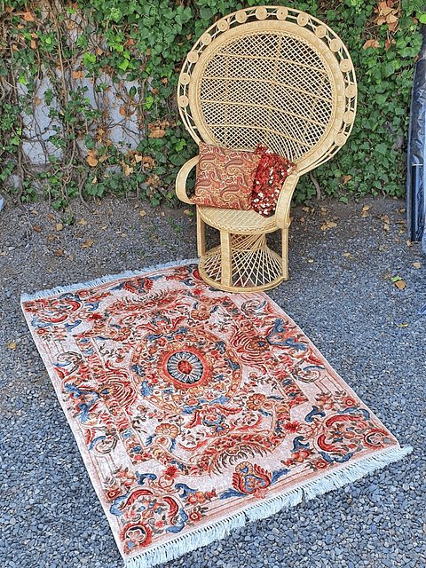 Alfombra Velvet Antideslizante / Boho Chic 180x120cm