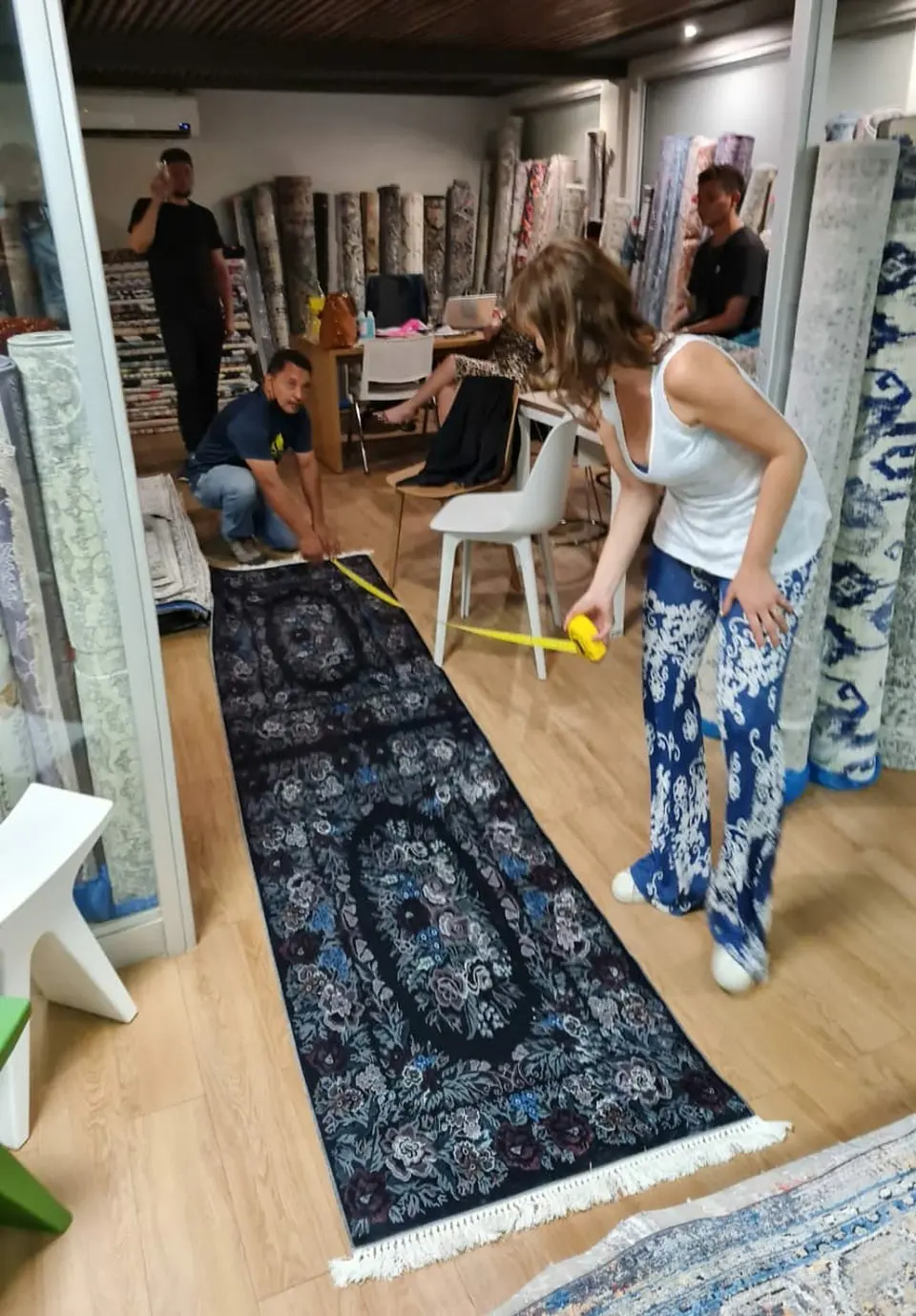 Alfombra Velvet Antideslizante Romantic Queen 310x78cm 6