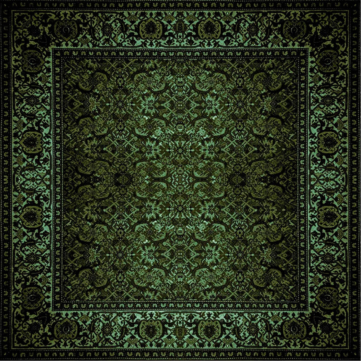 Alfombra Vinílica / Green Persa 1