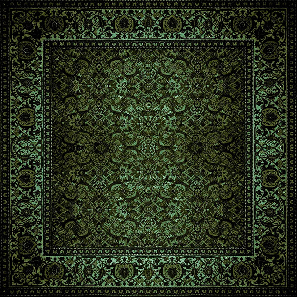 Alfombra Vinílica / Green Persa 1