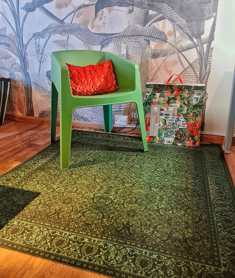 Alfombra Vinílica / Green Persa