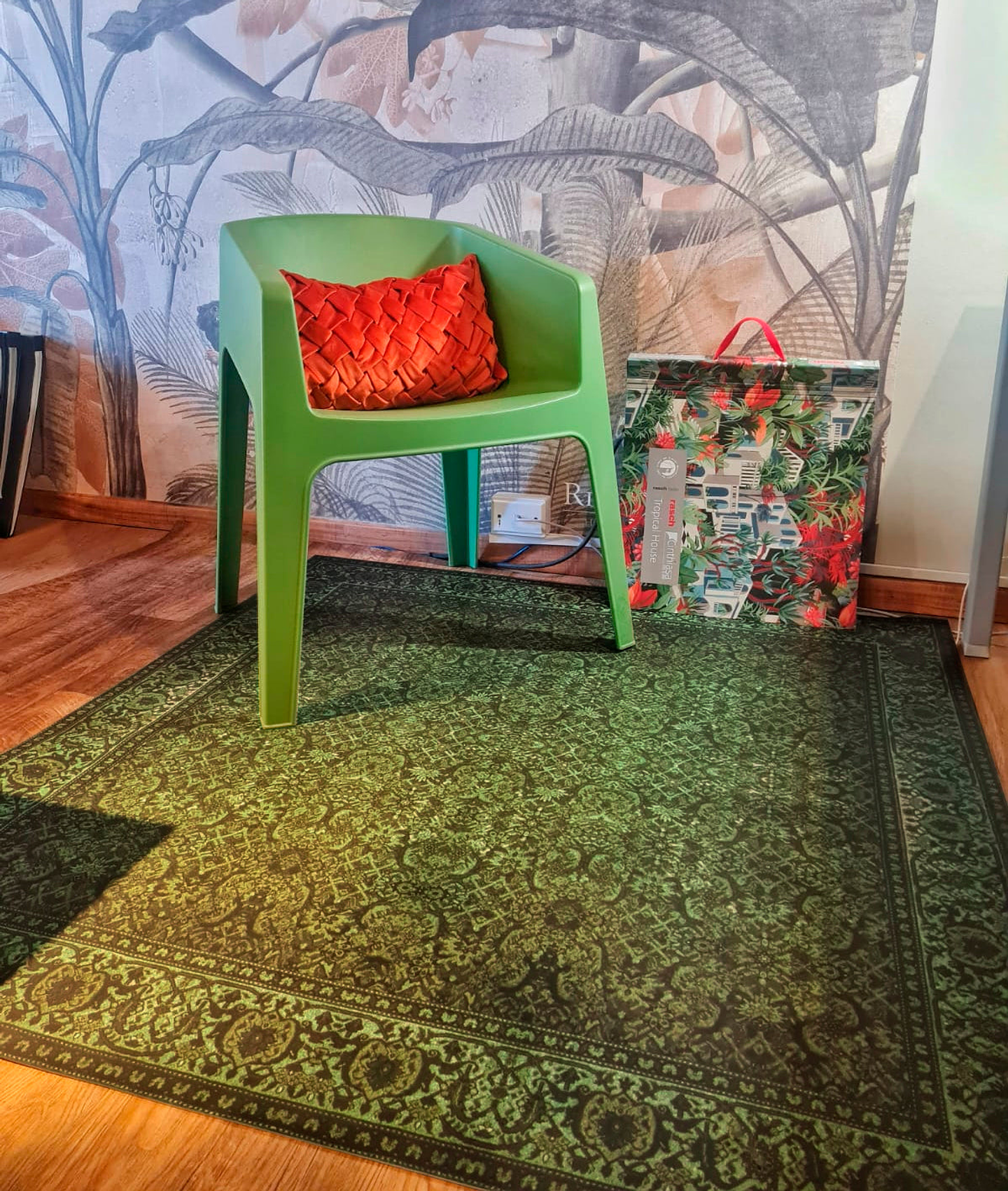 Alfombra Vinílica / Green Persa 2