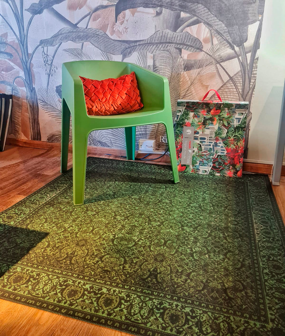 Alfombra Vinílica / Green Persa 2