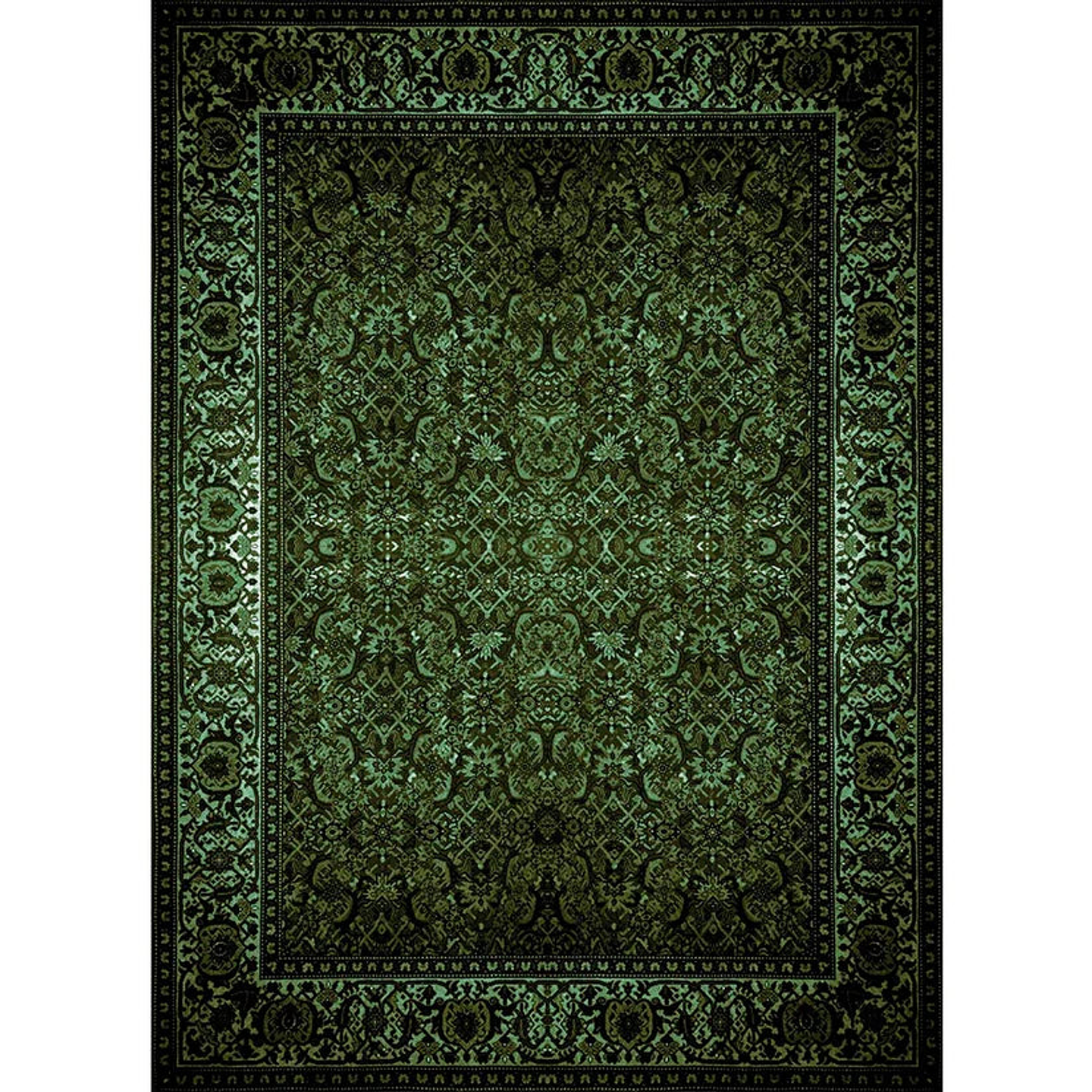 Alfombra Vinílica / Green Persa 3