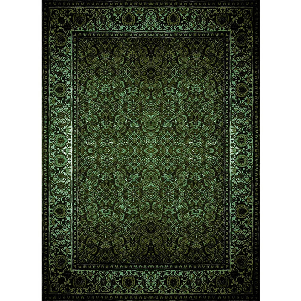 Alfombra Vinílica / Green Persa 3