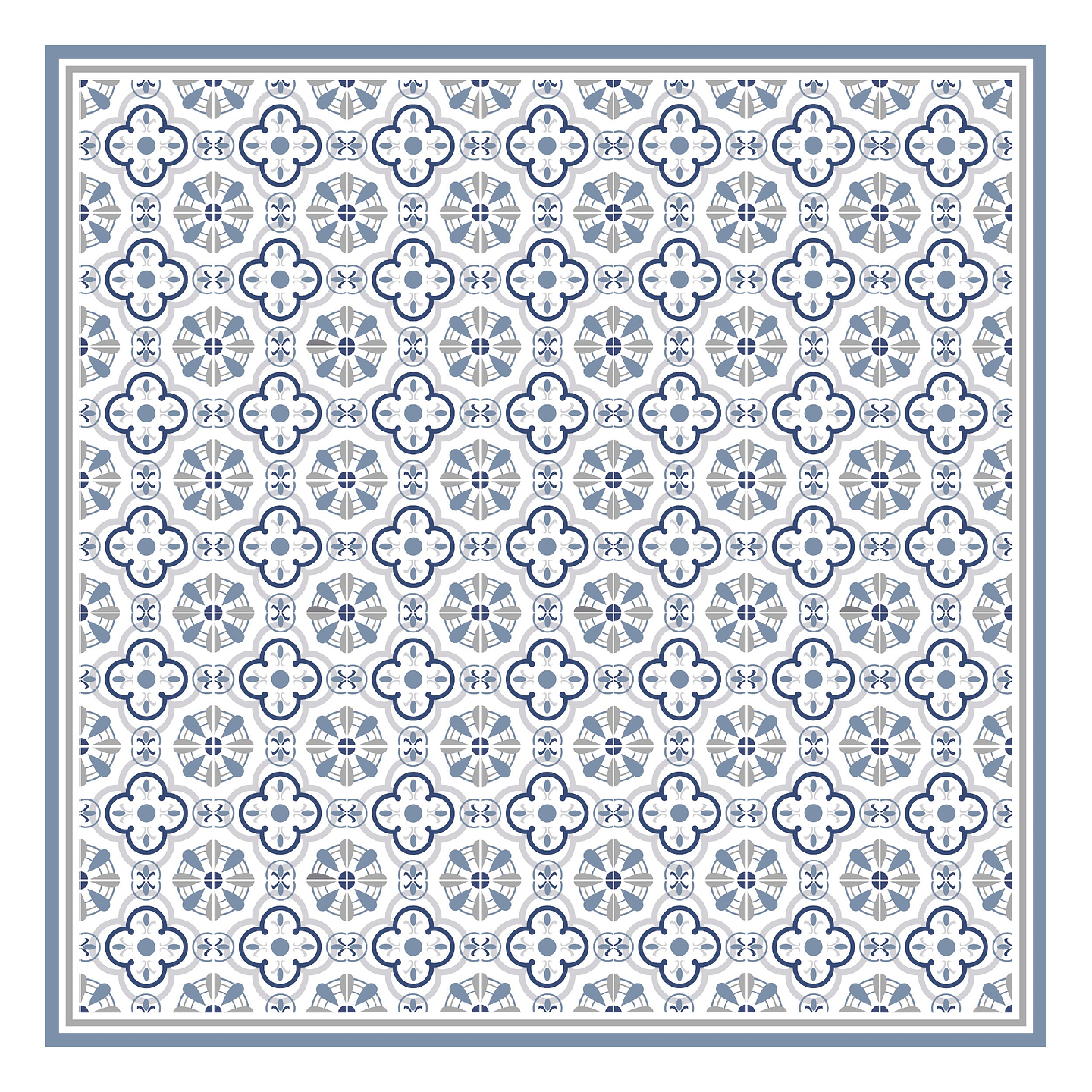 Alfombra Vinílica / Grey Navy 1