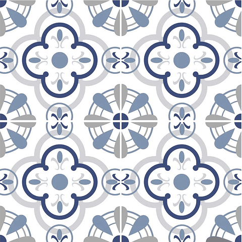 Alfombra Vinílica / Grey Navy