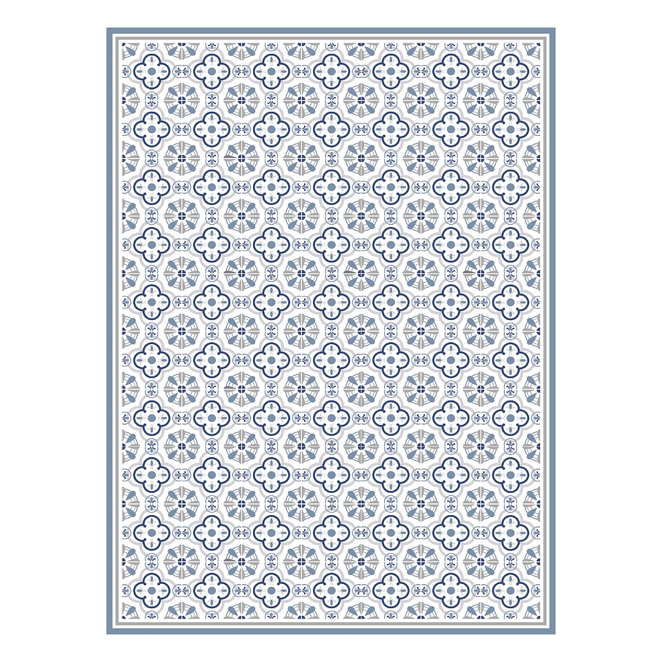 Alfombra Vinílica / Grey Navy 3