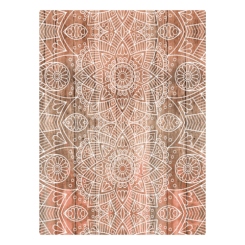 Alfombra Vinílica / Madera Boho