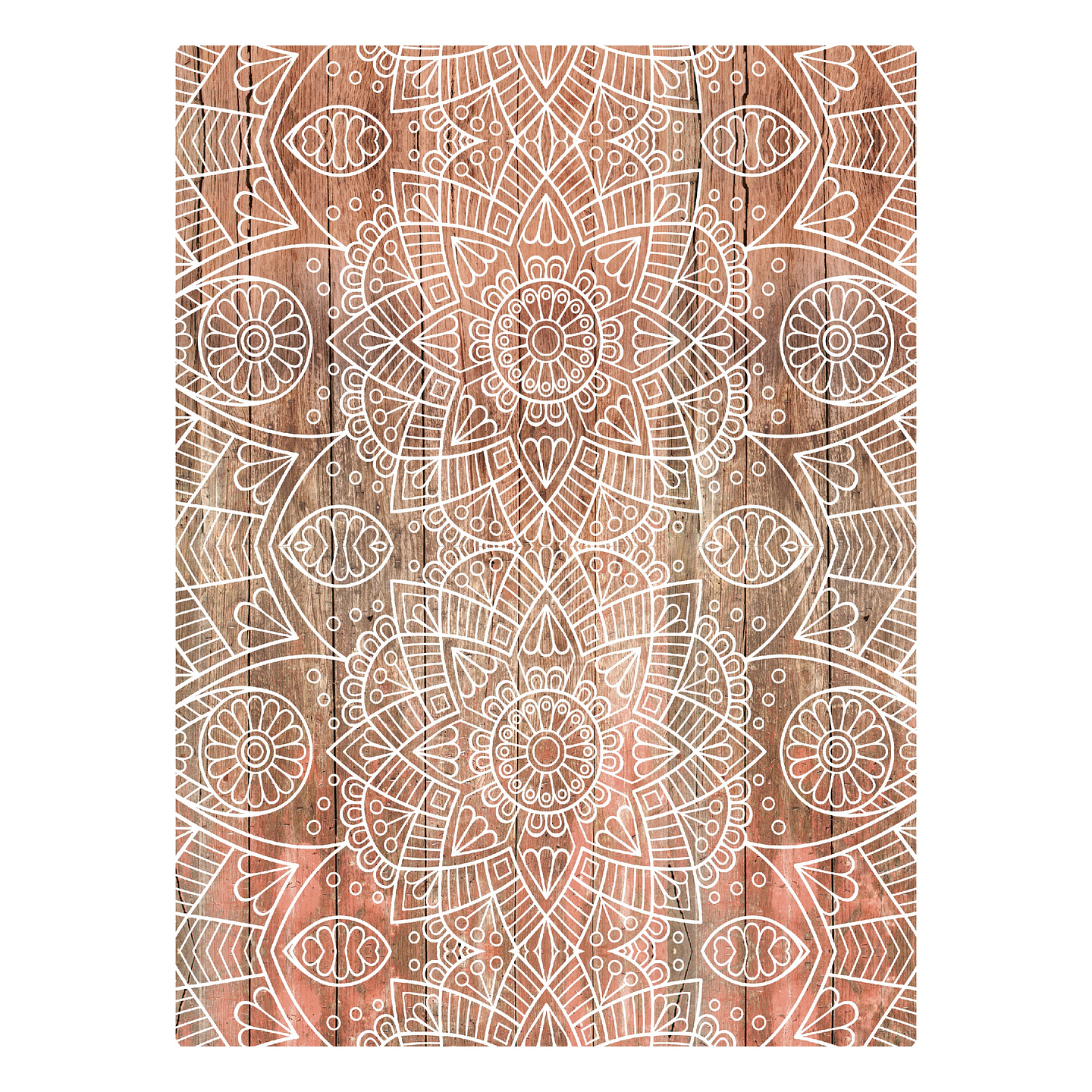 Alfombra Vinílica / Madera Boho 1