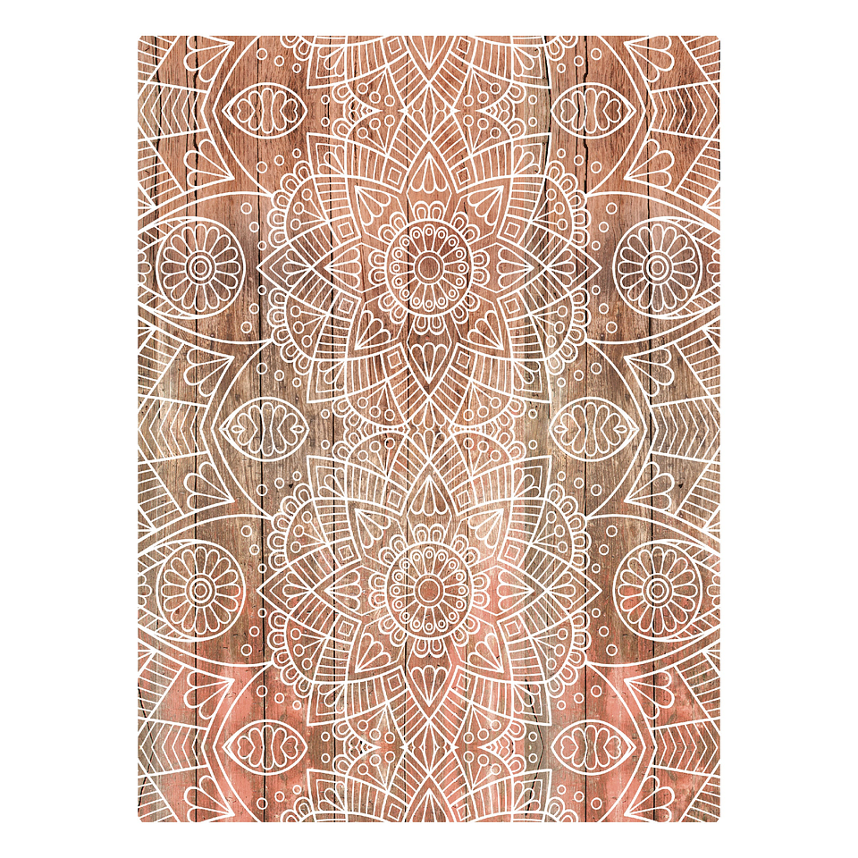 Alfombra Vinílica / Madera Boho 1