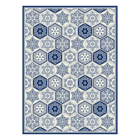 Alfombra Vinílica / Navy