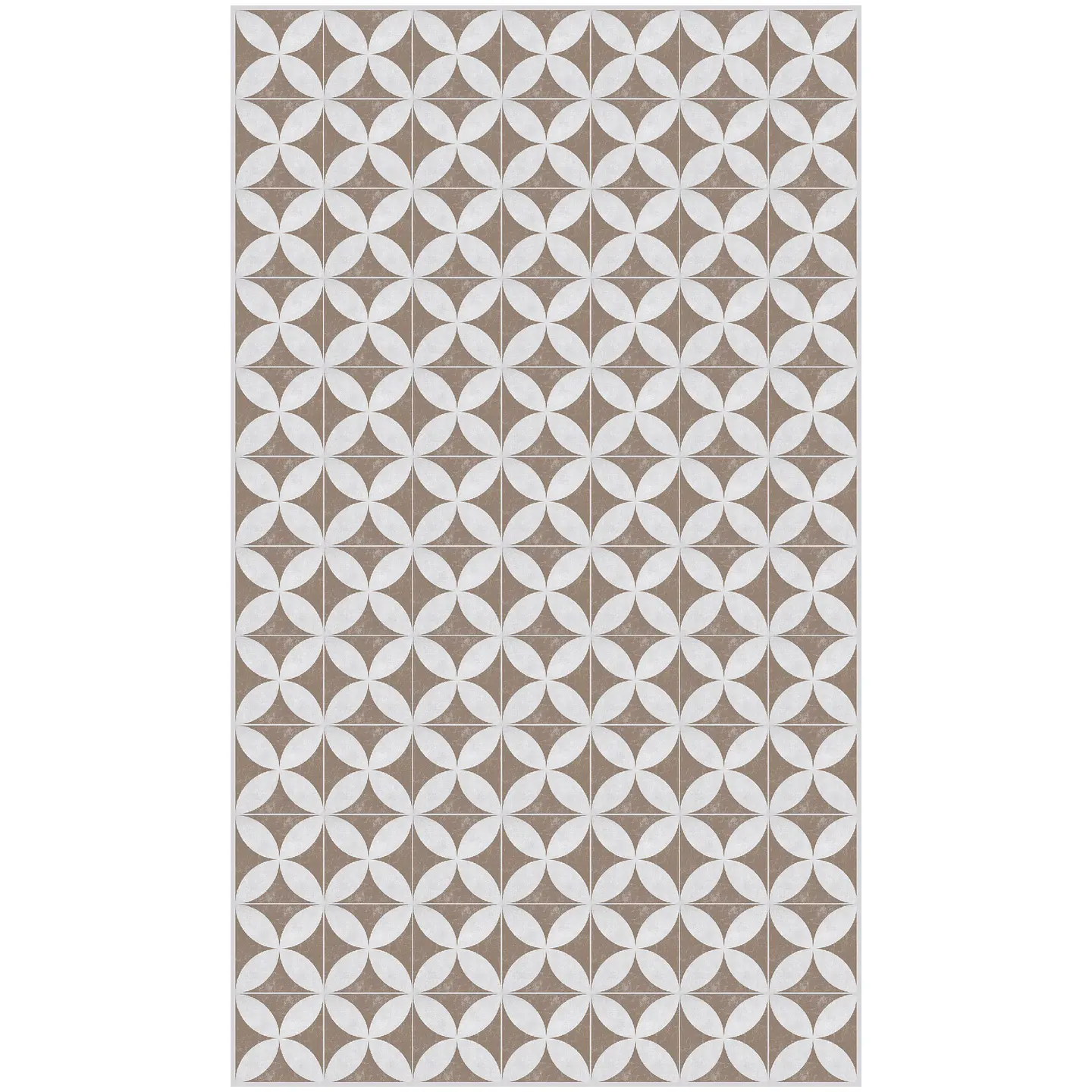 Alfombra Vinílica / Retro Tile Beige 1