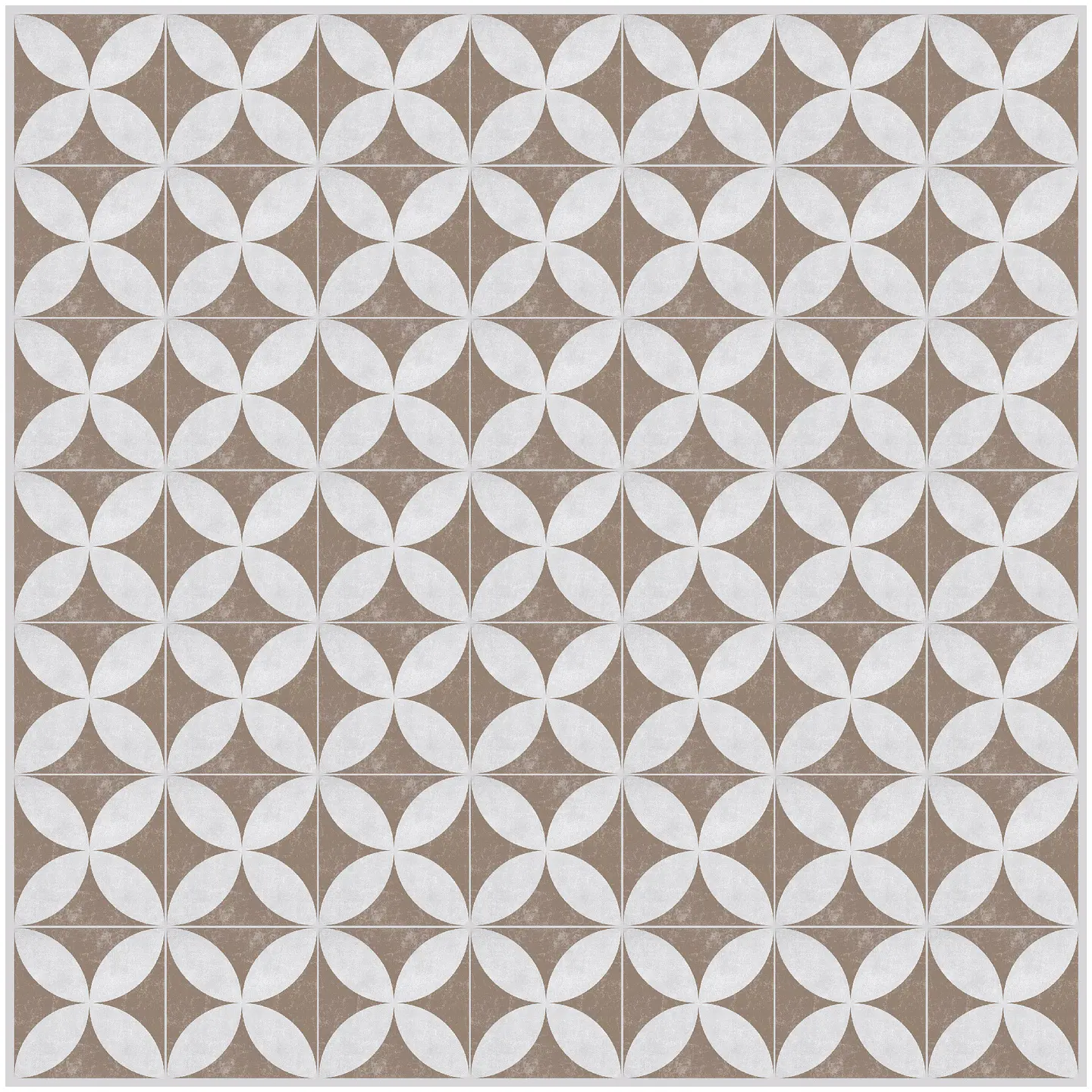 Alfombra Vinílica / Retro Tile Beige 2